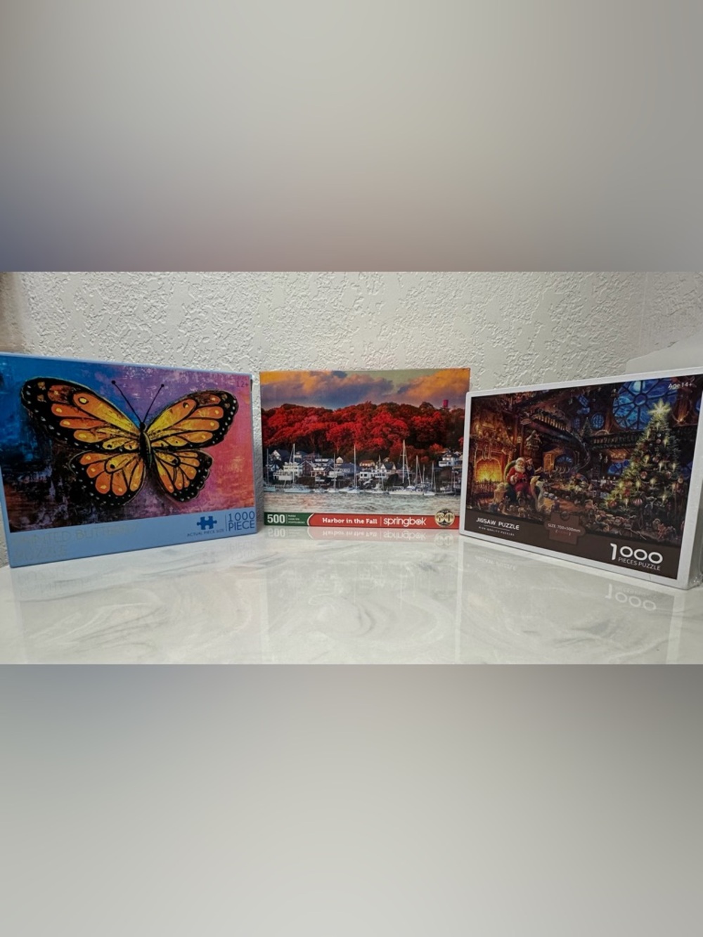 Puzzle bundle- lot of 3 - all sealed